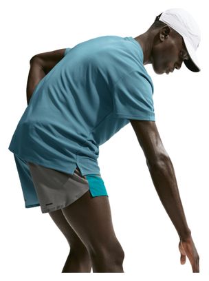 Nike Miler Blue Men's Running T-Shirt