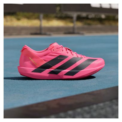 adidas Adizero Adios 9 Laufschuhe Rot/Schwarz für Damen