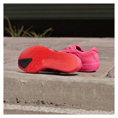 adidas Adizero Adios 9 Laufschuhe Rot/Schwarz für Damen