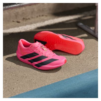 adidas Adizero Adios 9 Laufschuhe Rot/Schwarz für Damen