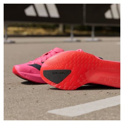 adidas Adizero Adios 9 Laufschuhe Rot/Schwarz für Damen