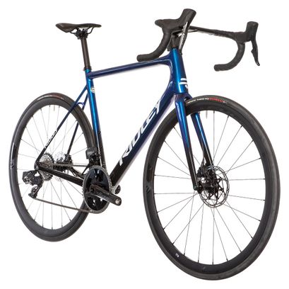 Ridley Helium SLX Disc Racefiets Sram Force eTap AXS 12S 700 mm Blauw Zwart 2023