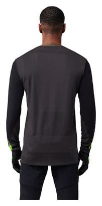 Fox Rawtec Langarm Trikot Schwarz