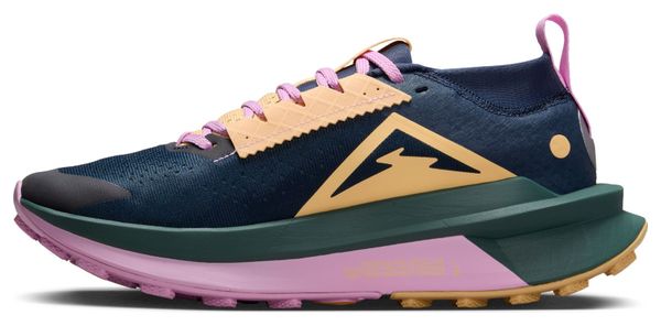 Nike Zegama 2 Trail Shoes Blue/Yellow/Pink Women's