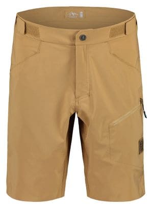 Culotte de bicicleta de montaña Maloja FuornM. Beige