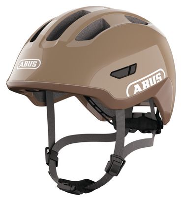 Casque Enfant Abus Smiley 3.0 Flace Led Marron Enfant
