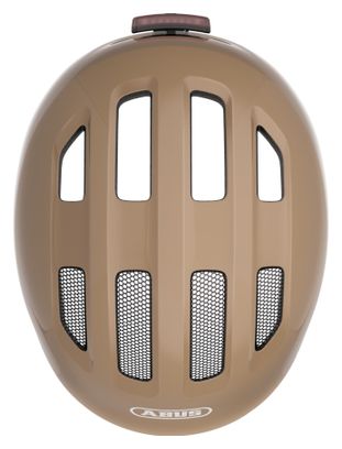 Casque Enfant Abus Smiley 3.0 Flace Led Marron Enfant
