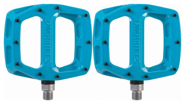 DMR Paar flache Pedale V12 Blau
