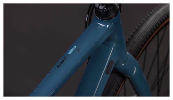 Cube Nuroad One Gravel Bike Shimano Cues 9S 700 mm Grove Blu Verde 2026