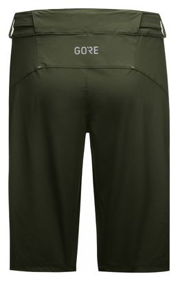 Gore Wear C5 Olive Shorts