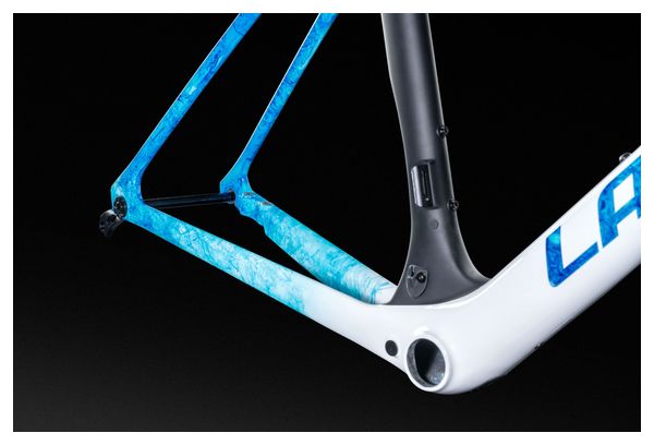 Lapierre Aircode DRS Thibaut Pinot Edition wit/blauw racefietsframe-set