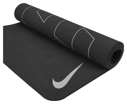 Tapis de Yoga Nike 4 mm Réversible Noir