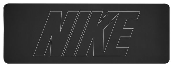 Tapis de Yoga Nike 4 mm Réversible Noir