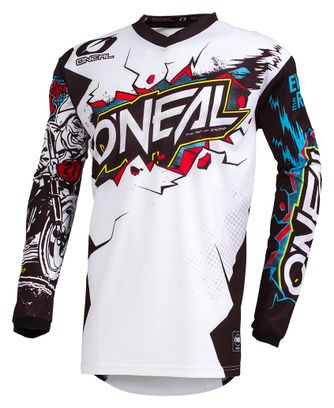 Maillot Manches Longues O'neal Element Villain Blanc