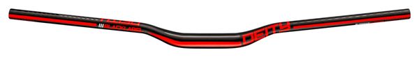 Cintre Deity Blacklabel 31 8 Aluminium 800mm Noir Rouge