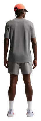 T-Shirt Running Nike Miler Gris Homme