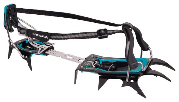 Ramponi da alpinismo CAMP Peak 12 STL Auto/Semi-Auto Nero/Blu