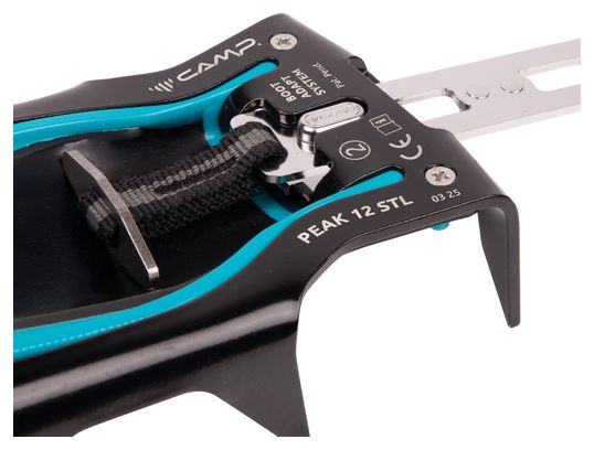 Ramponi da alpinismo CAMP Peak 12 STL Auto/Semi-Auto Nero/Blu