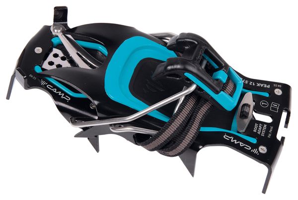 Ramponi da alpinismo CAMP Peak 12 STL Auto/Semi-Auto Nero/Blu