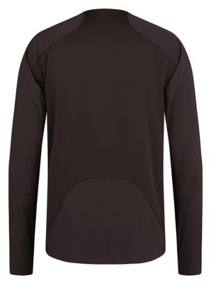 Rapha Trail Finale Windblock Men's Long-Sleeve Jersey, Brown