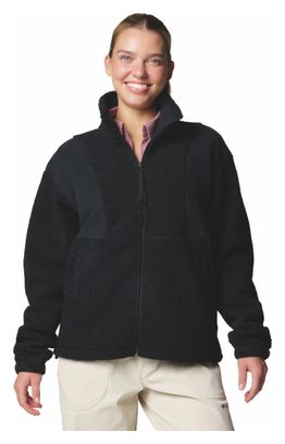 Columbia Women's Fleece Jacket Sherpa Panorama II Black