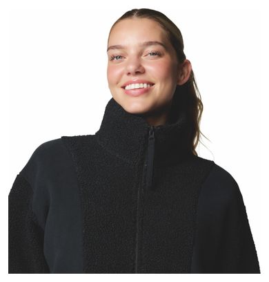 Columbia Women's Fleece Jacket Sherpa Panorama II Black