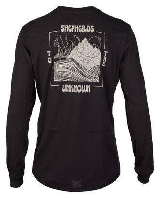 Maglia a maniche lunghe Fox Ranger Shepherds Black