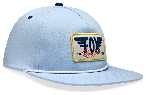 Fox Winged Snapback Cap Blau Damen