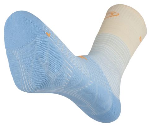Chaussettes BV Sport Run Marathon High Beige/Bleu