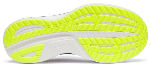 Chaussures Running Saucony Ride 18 Bleu/Jaune Homme