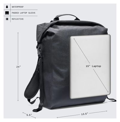 Rugzak Chrome Urban Ex 30L Zwart