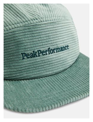 Casquette Peak Performance Cord Vert