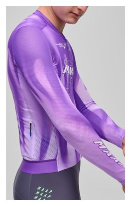 Maillot de manga larga Maap WorldTour 26 Pro Air 3.0 violeta para hombre