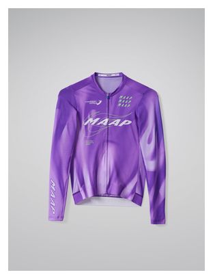Maillot de manga larga Maap WorldTour 26 Pro Air 3.0 violeta para hombre