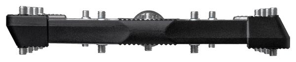 Coppia di pedali piatti Crankbrothers Stamp Evo - Large argento