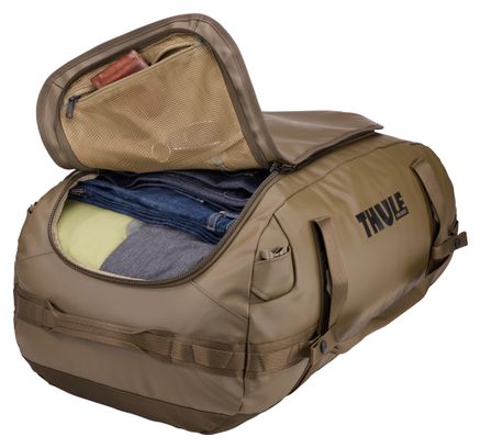 Borsa da viaggio Thule Chasm Recycled Duffel 70L Deep Khaki
