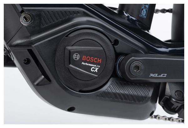 Winora Yakun 10 Elektro-Hybrid-Fahrrad Shimano Deore 10S 750 Wh 27.5'' Dunkelblau 2023