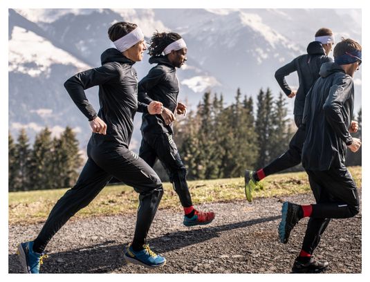 Pantalon imperméable Compressport Hurricane Waterproof 10/10 Noir