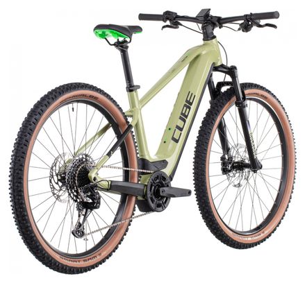 Cube Reaction Hybrid EXC 750 29 Electric Hardtail MTB Sram NX/SX Eagle 12S 750 Wh 29'' Flash Green 2022