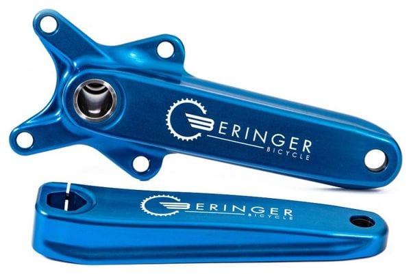 Platos y bielas  Beringer Elite 24mm Azul BMX