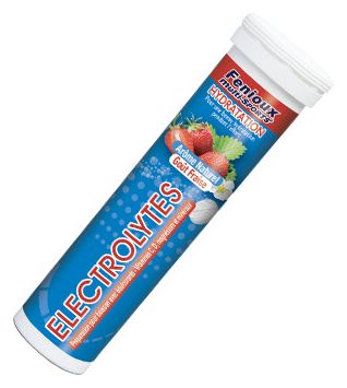 Tube of 15 Fenioux Multi-Sports Electrolyte Strawberry Tablets 57g