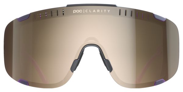 Poc Devour Brille Fluorescent Pink Black / Brown Silver Mirror