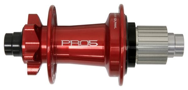Hope Pro 5 32 Hole Rear Hub | Boost 12x148 mm | 6 Hole | Red
