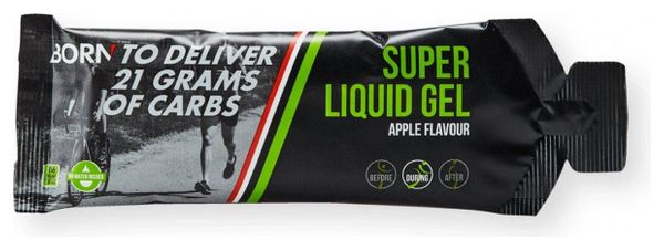 Gel énergétique Super Liquid pomme 12 pièces