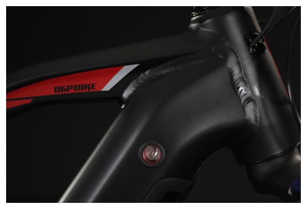 VTT Électrique OGP Bike Hard Tail 131 27.5'' Shimano Deore 10V 500wh Noir/Rouge