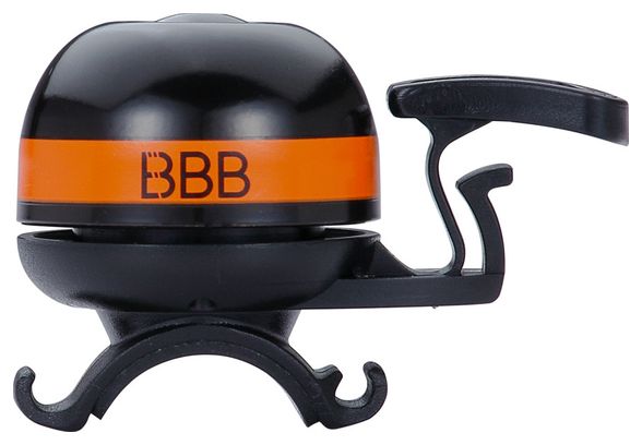 Fahrradklingel BBB EasyFit Deluxe Schwarz/Orange