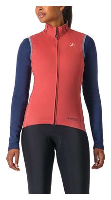 Gilet senza maniche da donna Castelli Perfetto Ros 2 Rosso