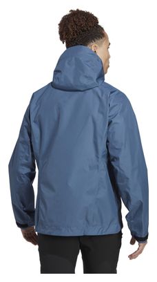 Wasserdichte Jacke adidas Terrex Xperior Paclite GTX Blau