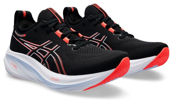 Asics Gel Nimbus 26 Laufschuhe Schwarz Rot