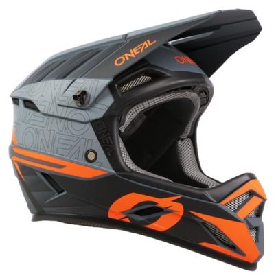 O'Neal Backflip Eclipse V24 Integral Helmet Grigio / Arancione